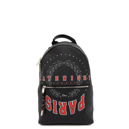 Dior Black Leather Backpack
