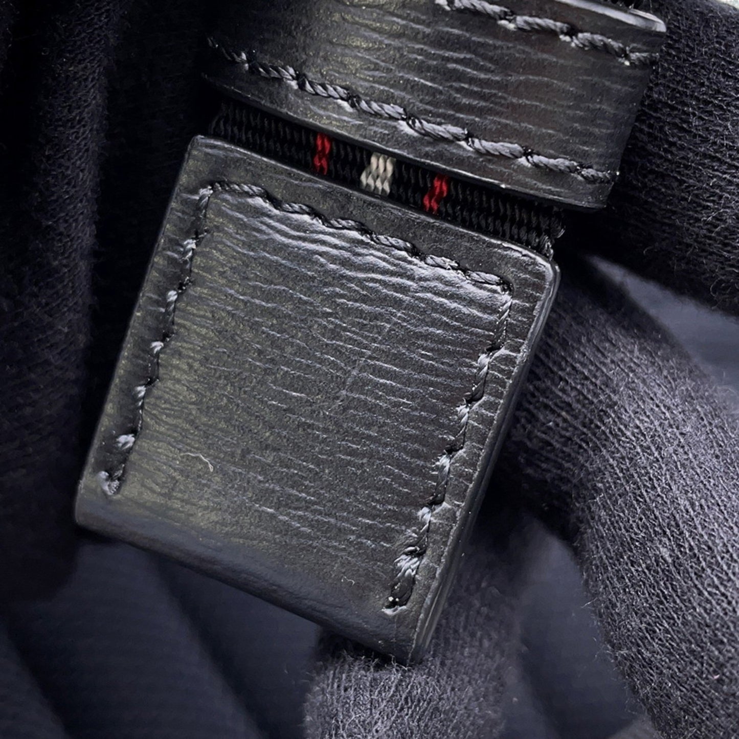 Dior Black Leather Backpack