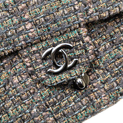 Chanel Multi Tweed Single Flap