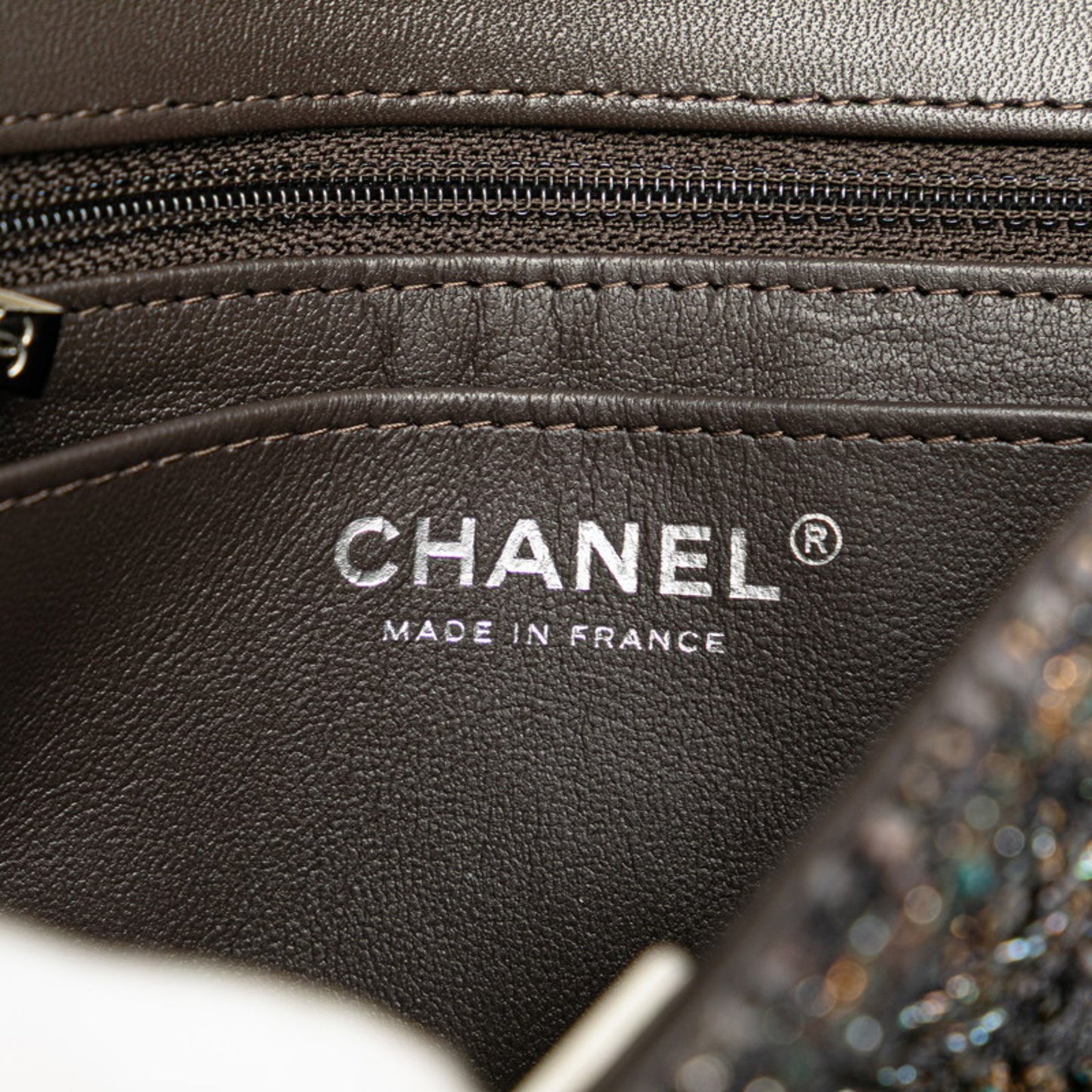 Chanel Multi Tweed Single Flap