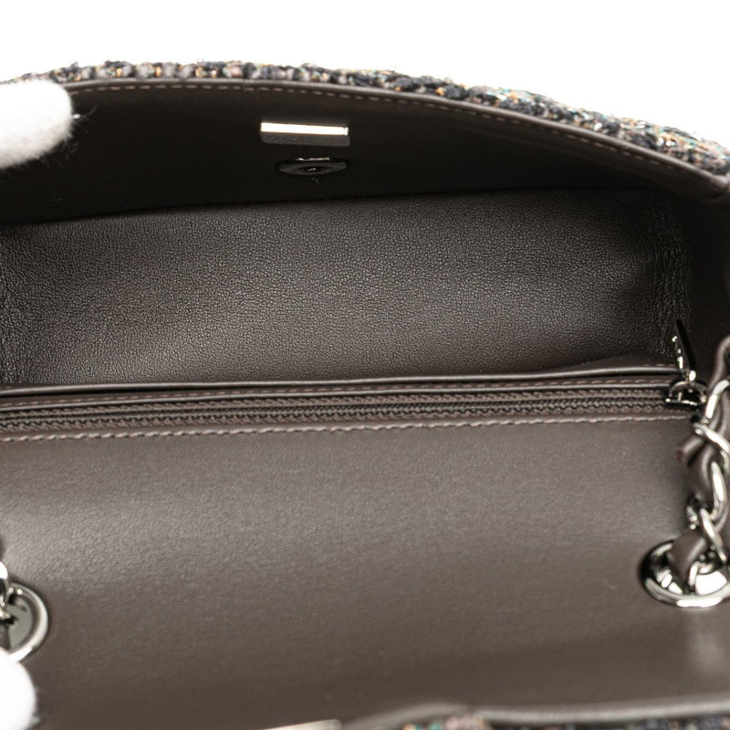 Chanel Multi Tweed Single Flap