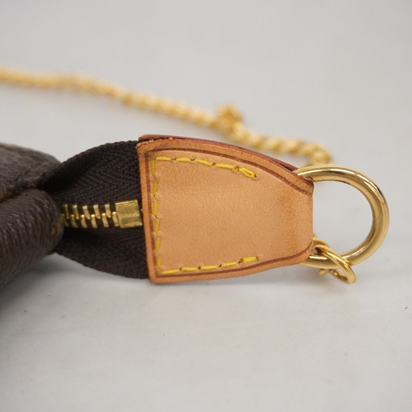 Louis Vuitton Brown Canvas Mini Pochette Accessoires