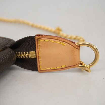 Louis Vuitton Brown Canvas Mini Pochette Accessoires