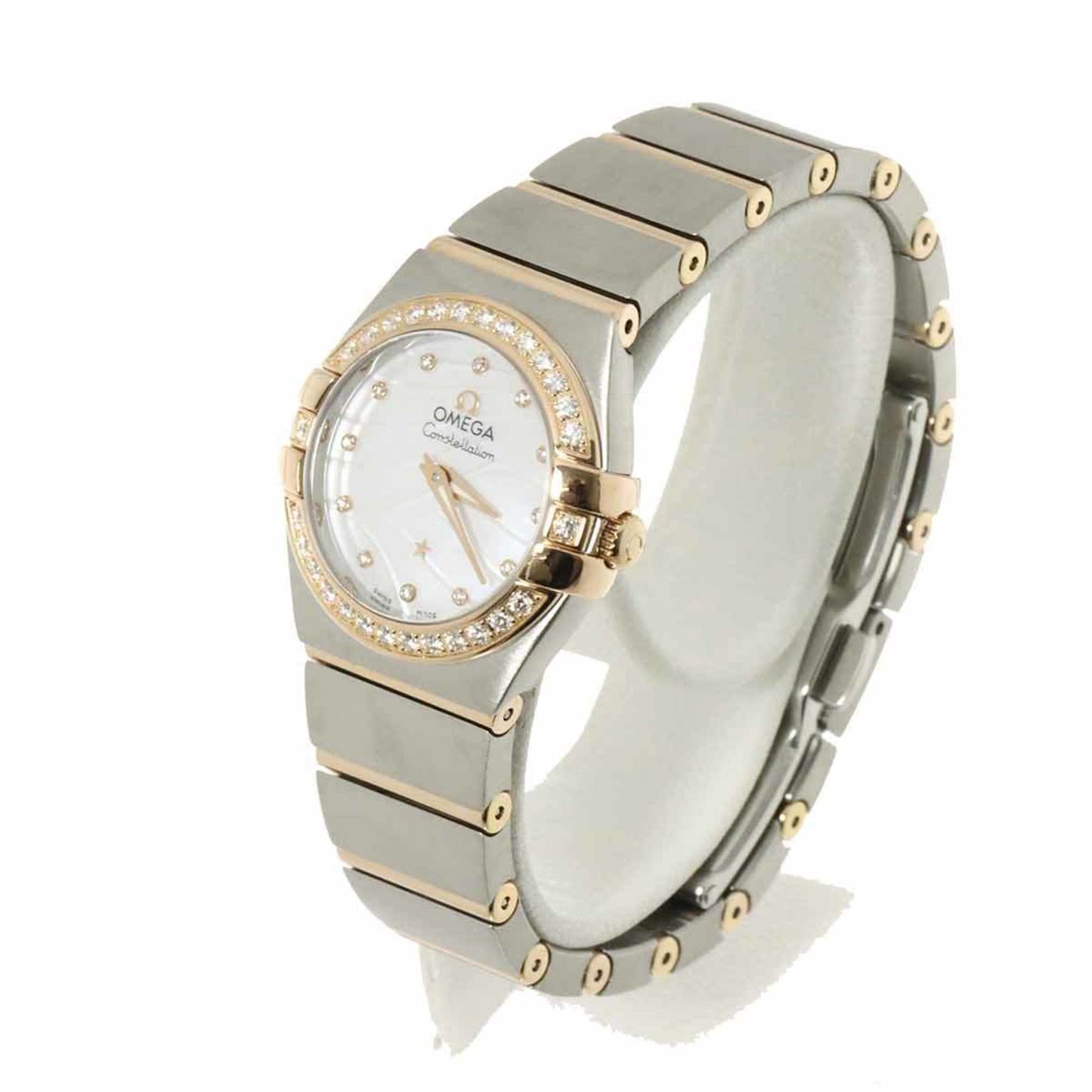 Omega White Gold And Steel Constellation