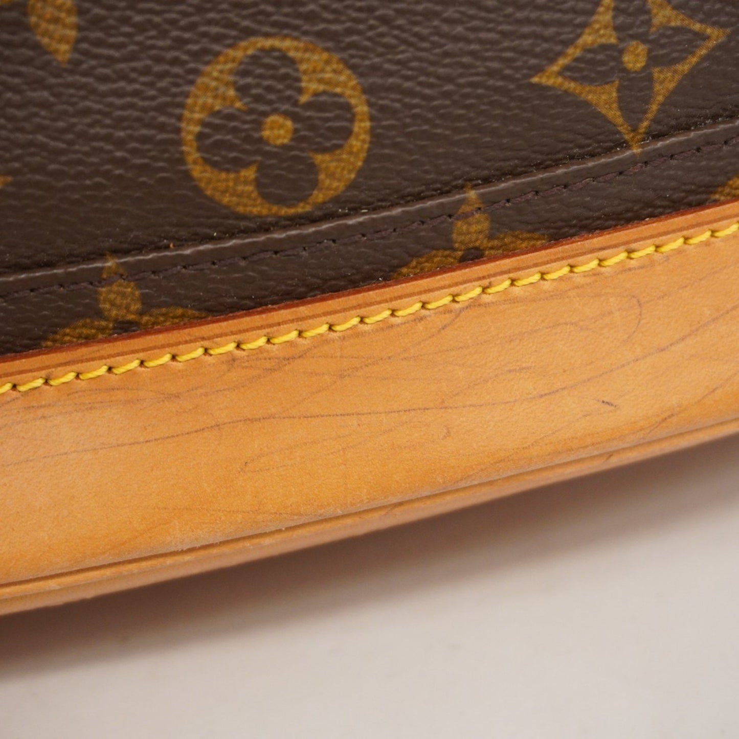 Louis Vuitton Brown Canvas Montsouris