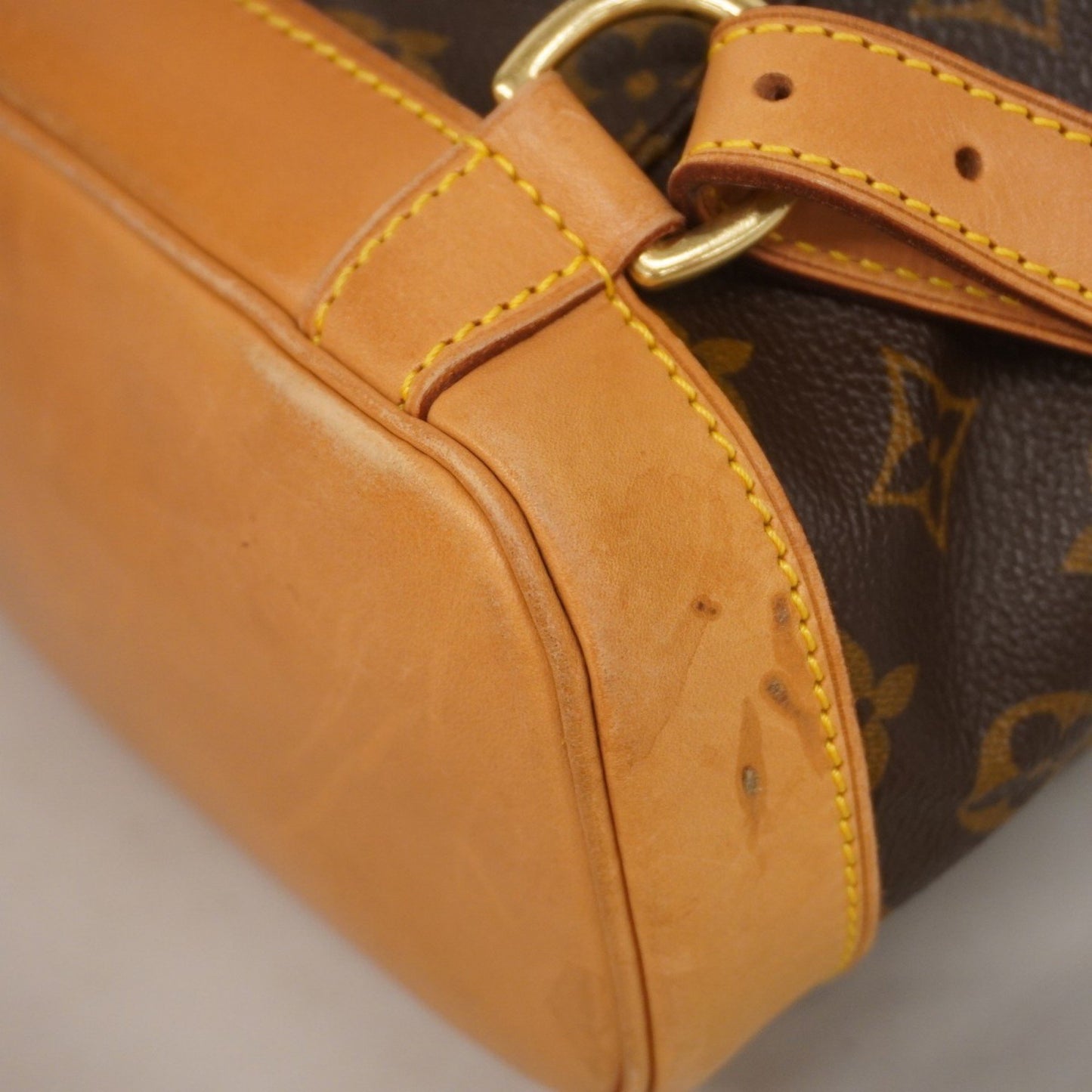 Louis Vuitton Brown Canvas Montsouris