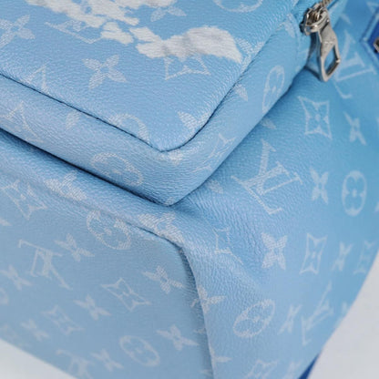 Louis Vuitton Blue Canvas Backpack