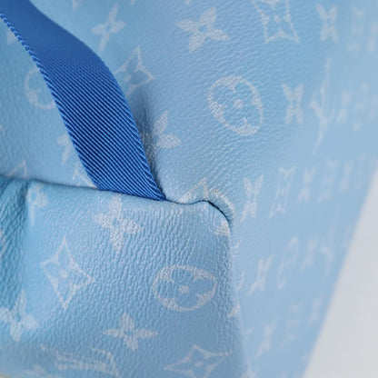 Louis Vuitton Blue Canvas Backpack