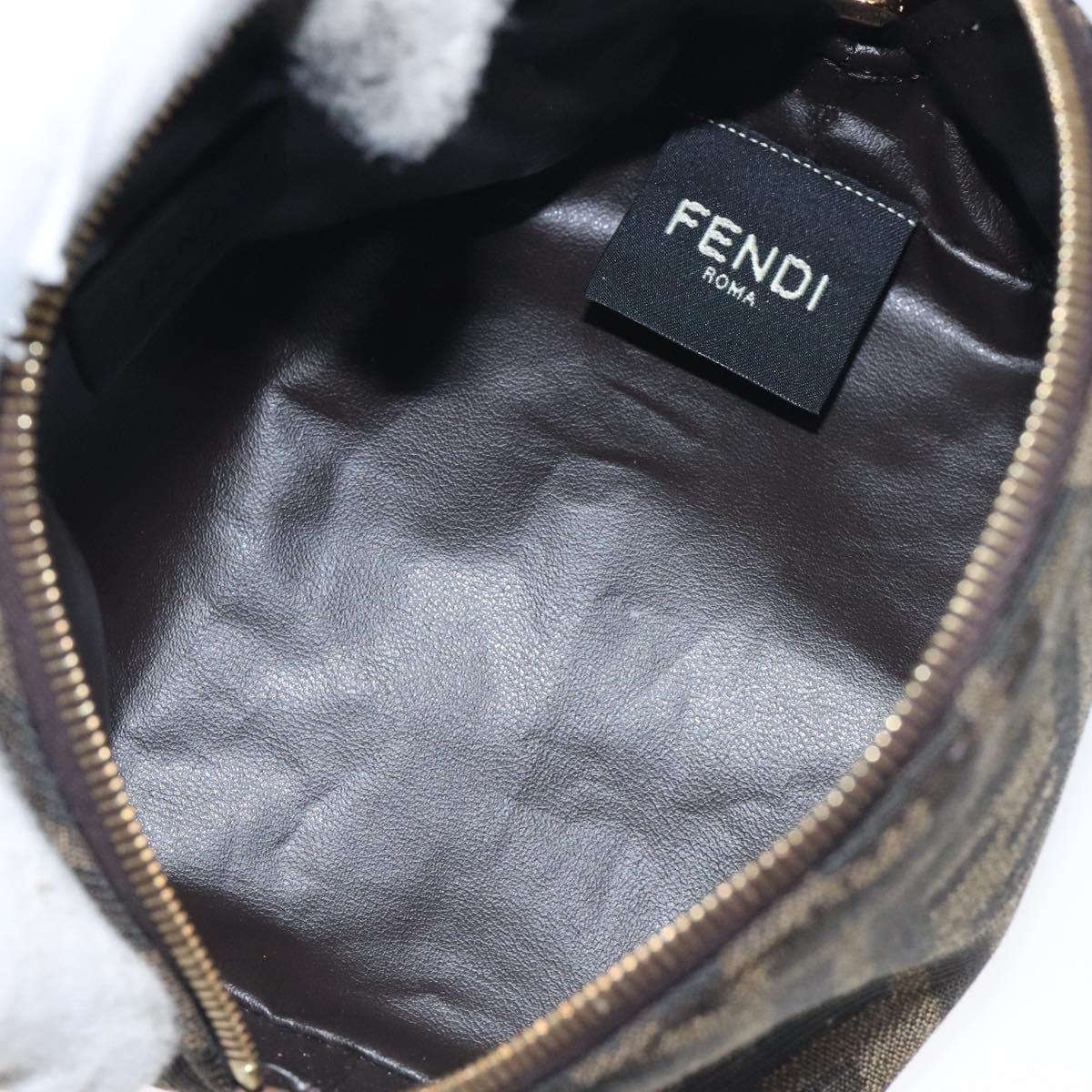 Fendi Brown Canvas Zucca