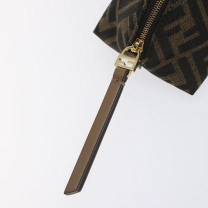 Fendi Brown Canvas Zucca
