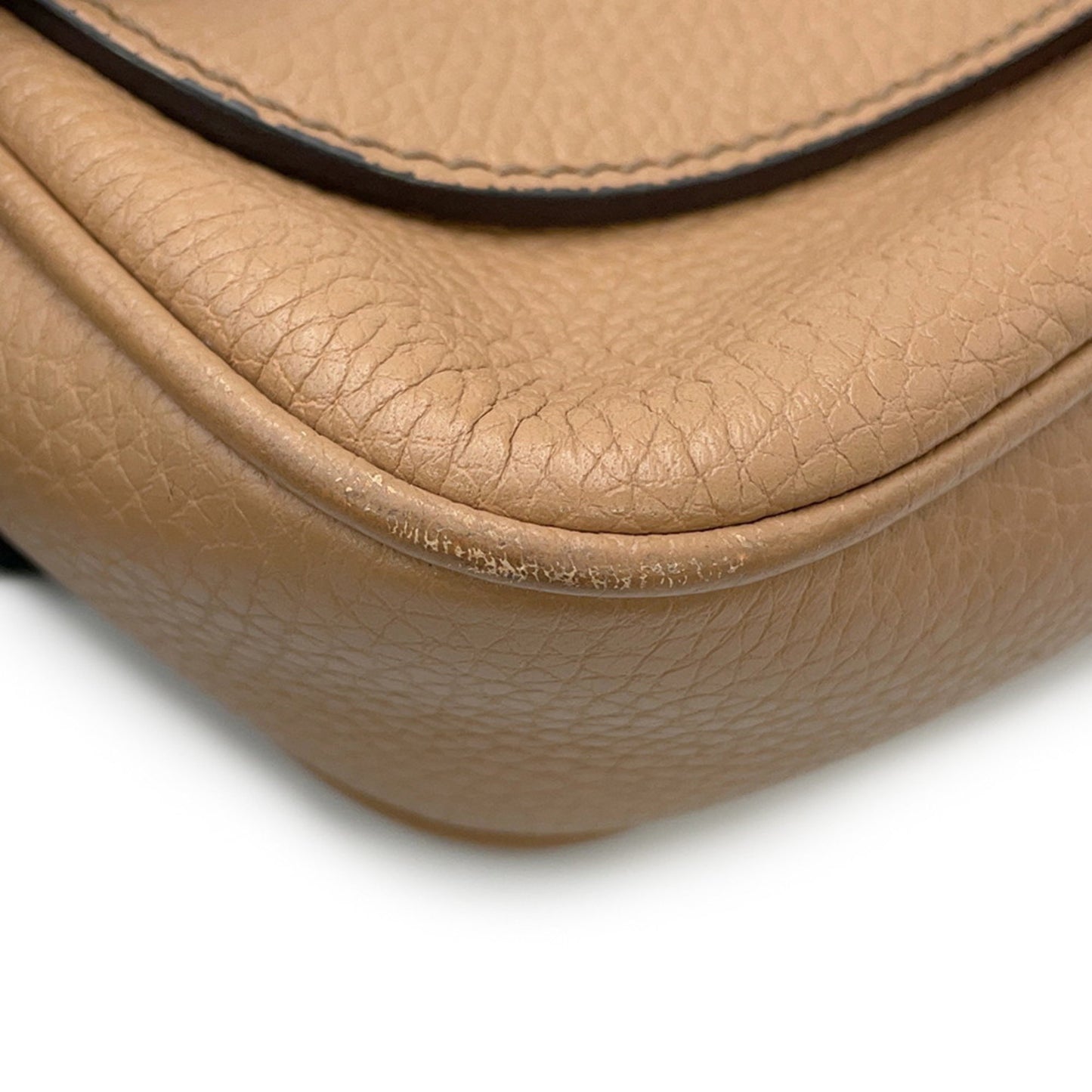 Gucci Brown Leather Interlocking G