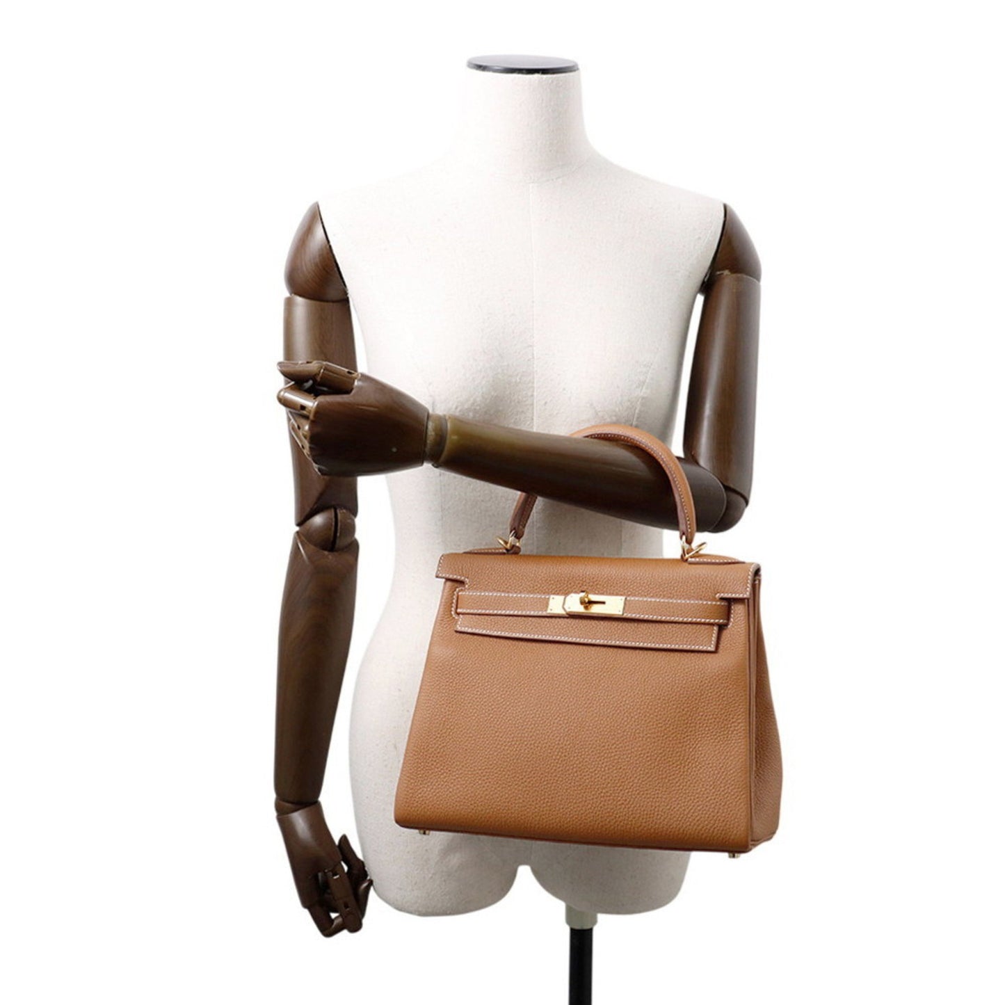 Hermès Brown Leather Kelly 28
