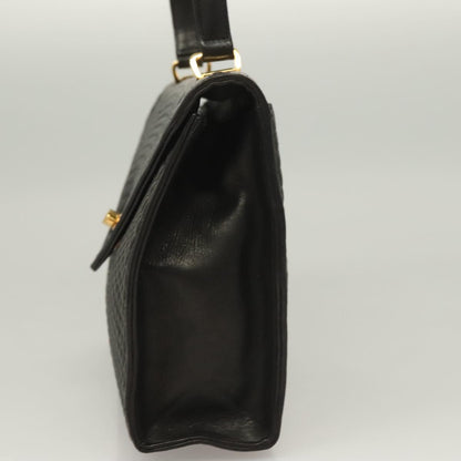 Bally Black Leather Quilted