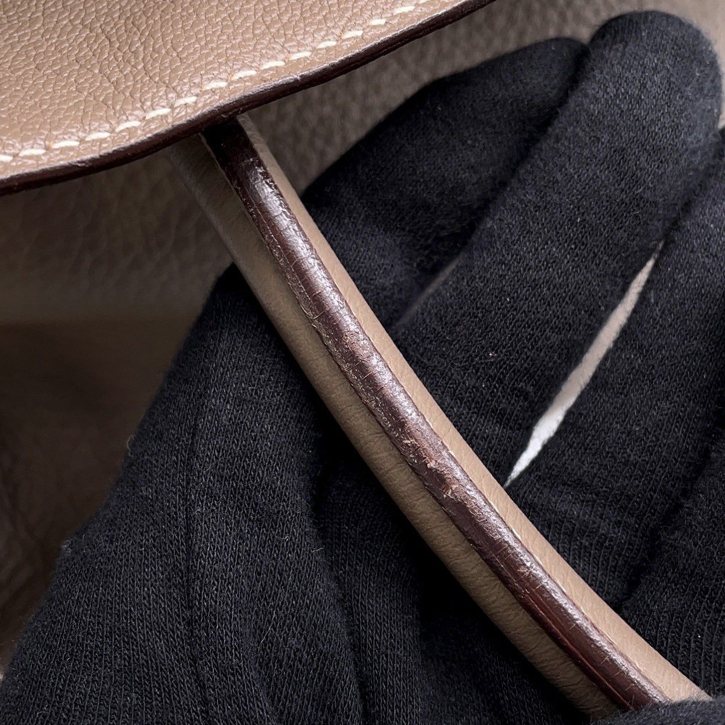 Hermès Gray Leather Birkin 35