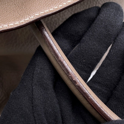 Hermès Gray Leather Birkin 35