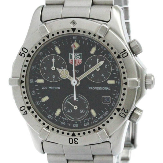 Tag Heuer Silver Steel Watch