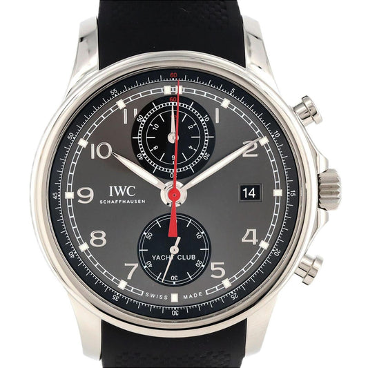 Iwc Schaffhausen Black Rubber Watch