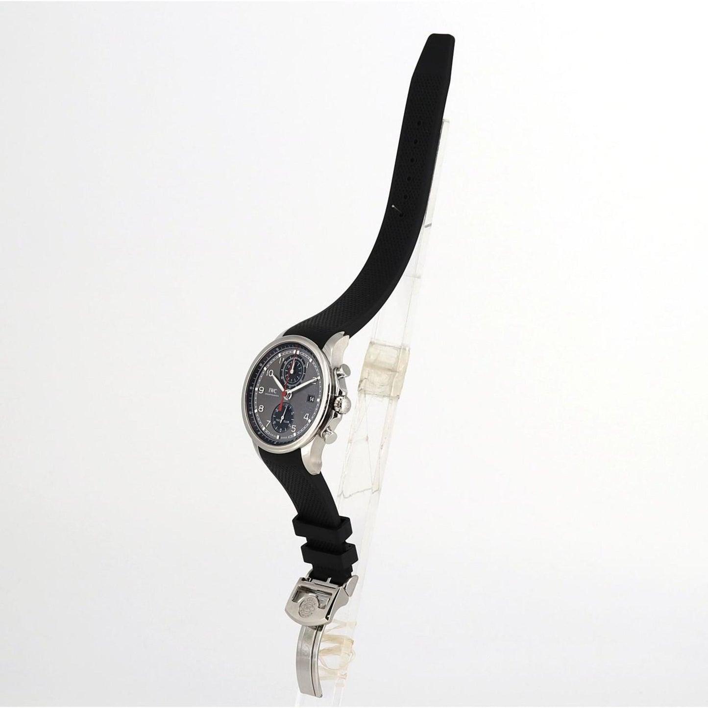 Iwc Schaffhausen Black Rubber Watch