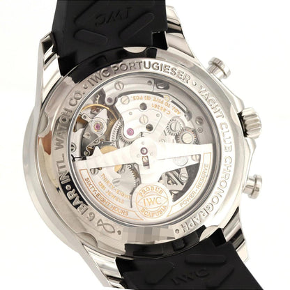 Iwc Schaffhausen Black Rubber Watch