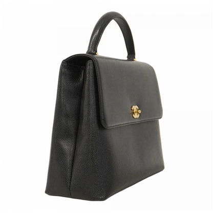 Chanel Black Leather Kelly
