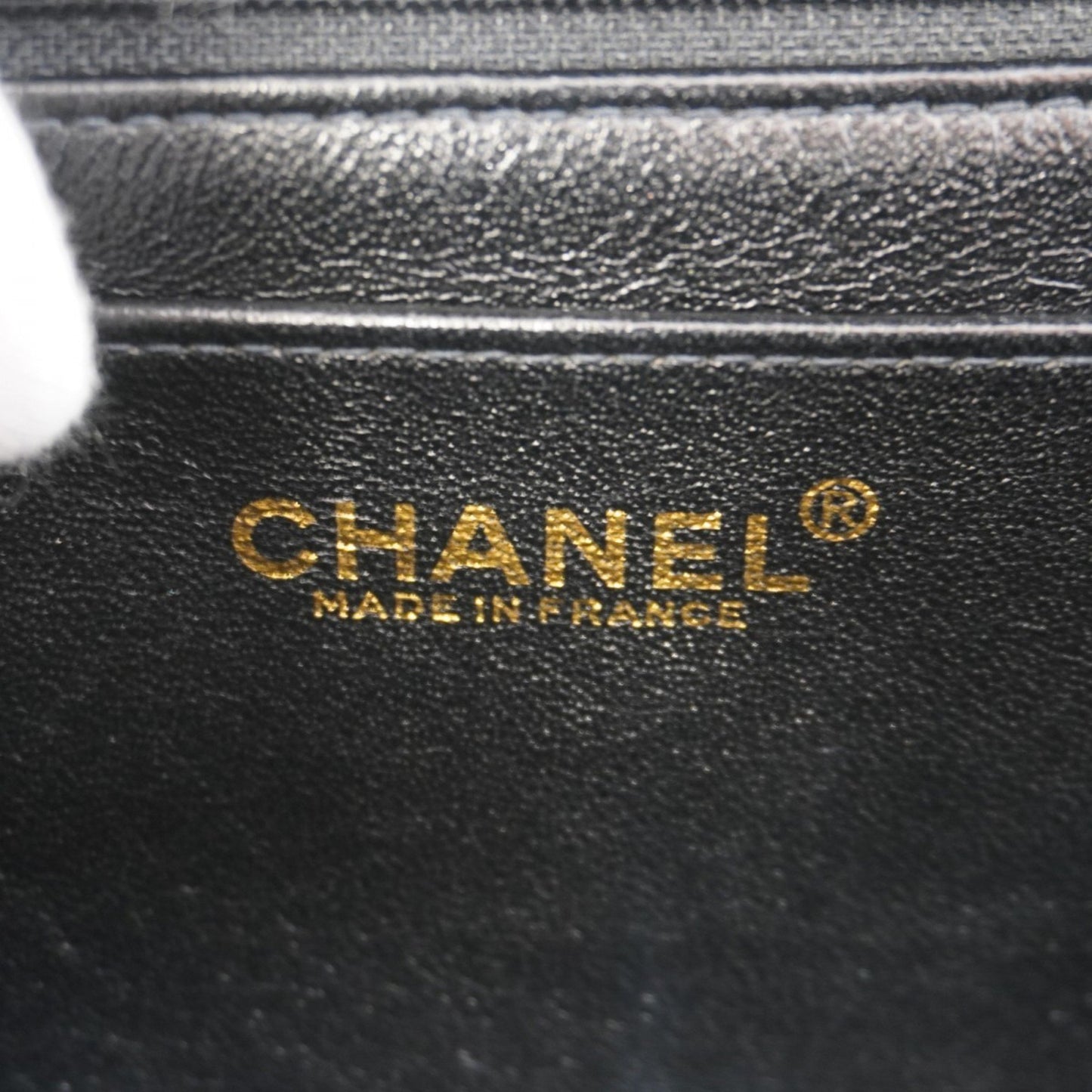 Chanel Black Leather Kelly