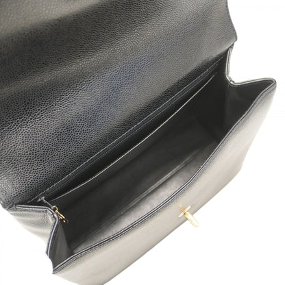 Chanel Black Leather Kelly