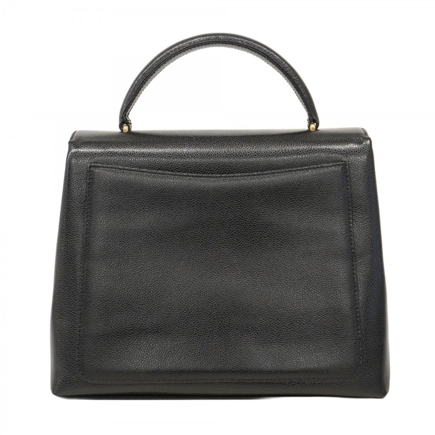 Chanel Black Leather Kelly