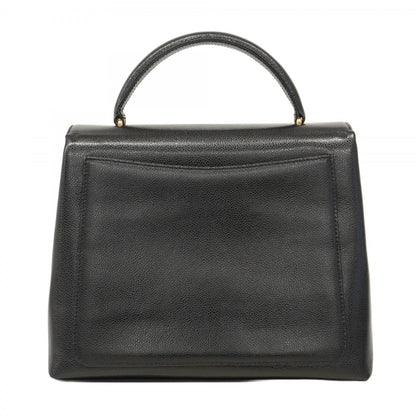 Chanel Black Leather Kelly