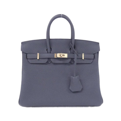 Hermès Gray Leather Birkin 25
