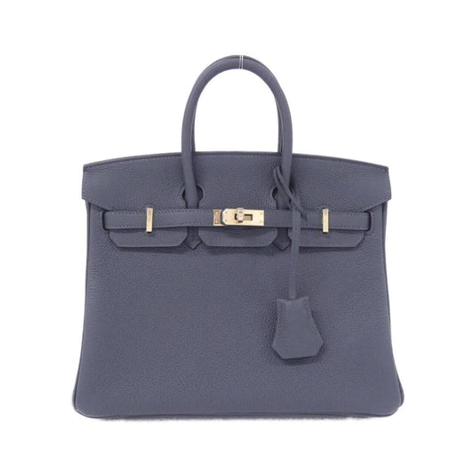 Hermès Gray Leather Birkin 25