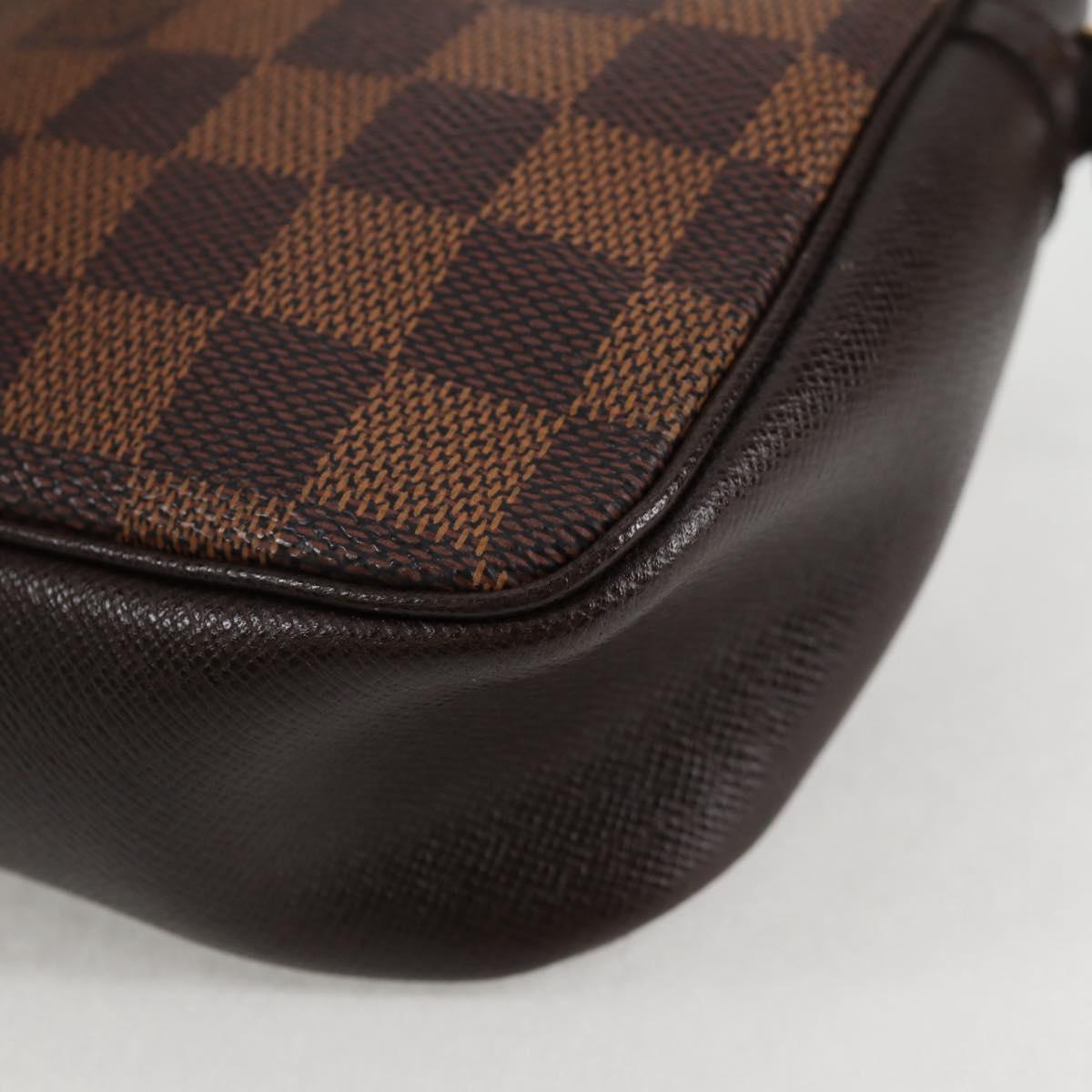 Louis Vuitton Brown Canvas Trousse Makeup