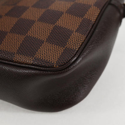 Louis Vuitton Brown Canvas Trousse Makeup