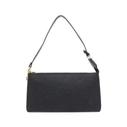 Louis Vuitton Black Leather Pochette Accessoire