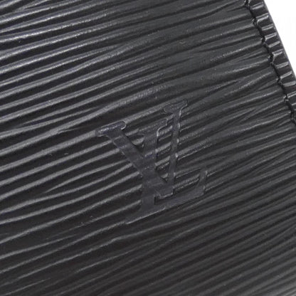 Louis Vuitton Black Leather Pochette Accessoire