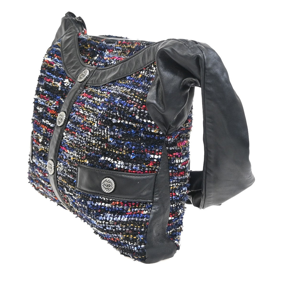 Chanel Multi Tweed Girl Bag