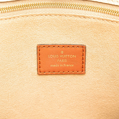 Louis Vuitton Brown Leather On My Side