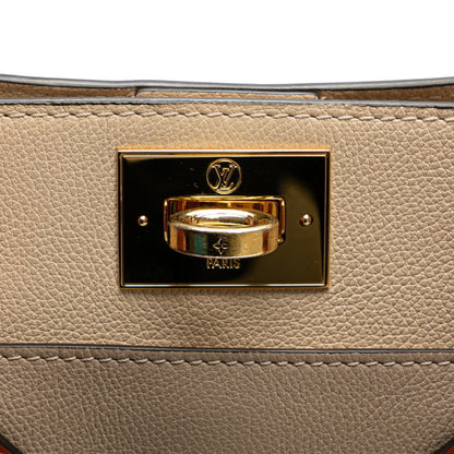 Louis Vuitton Brown Leather On My Side