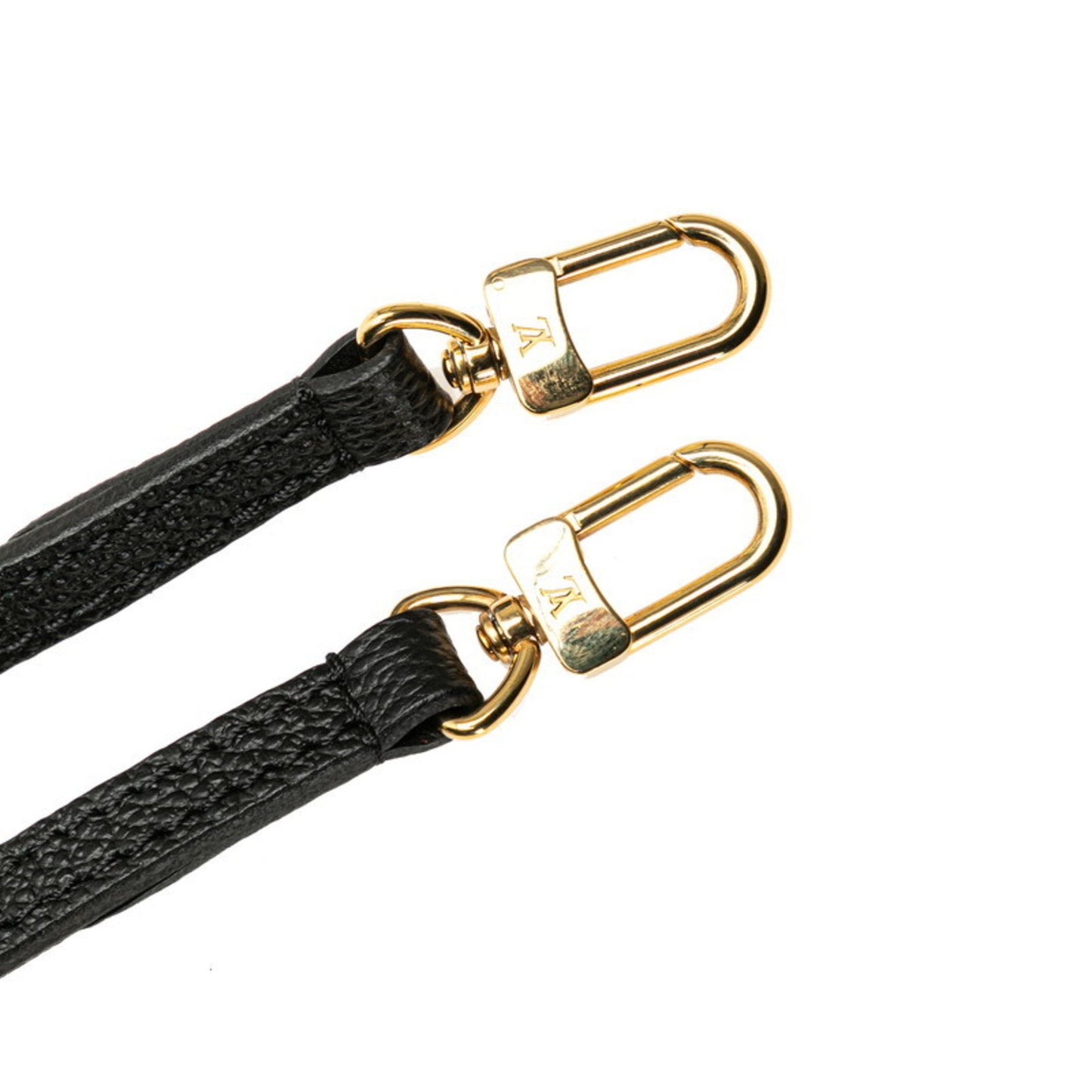 Louis Vuitton Black Leather Sac Plat