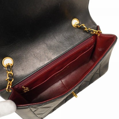 Chanel Black Leather Diana