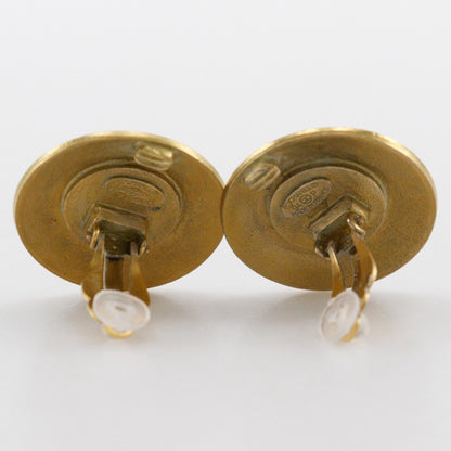 Chanel Gold Gold Plated Coco Mark