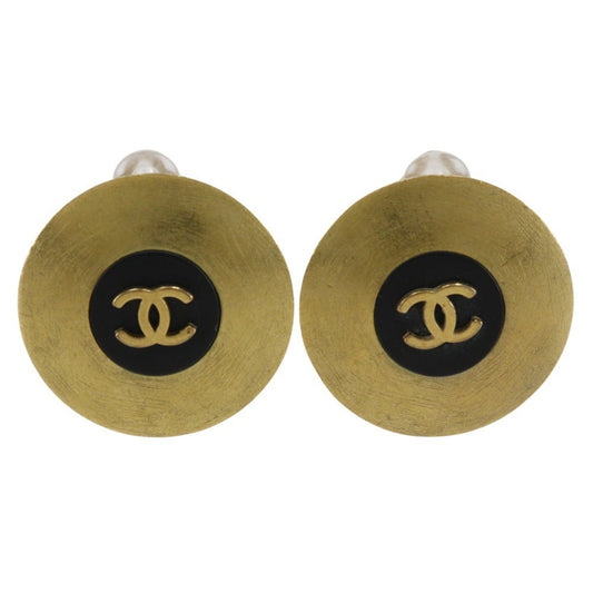 Chanel Gold Gold Plated Coco Mark