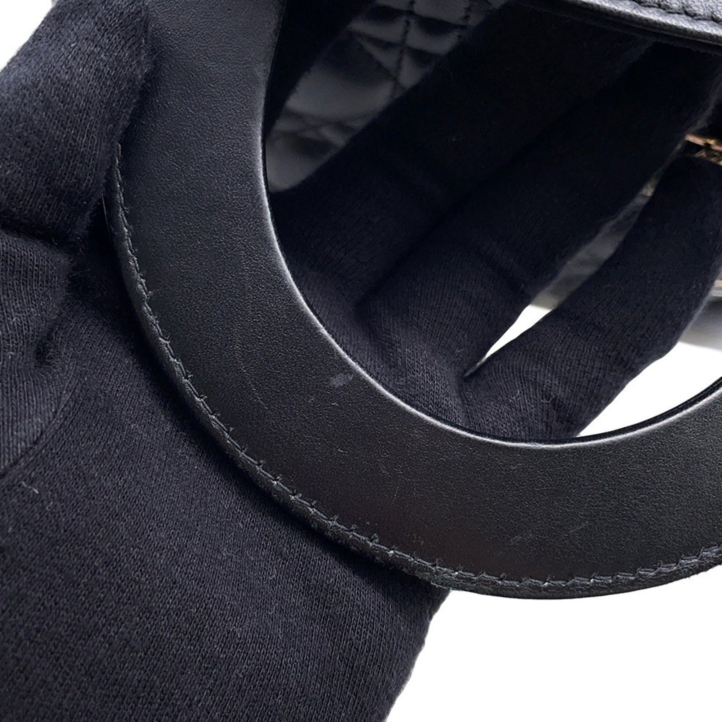 Dior Black Leather My Lady Dior