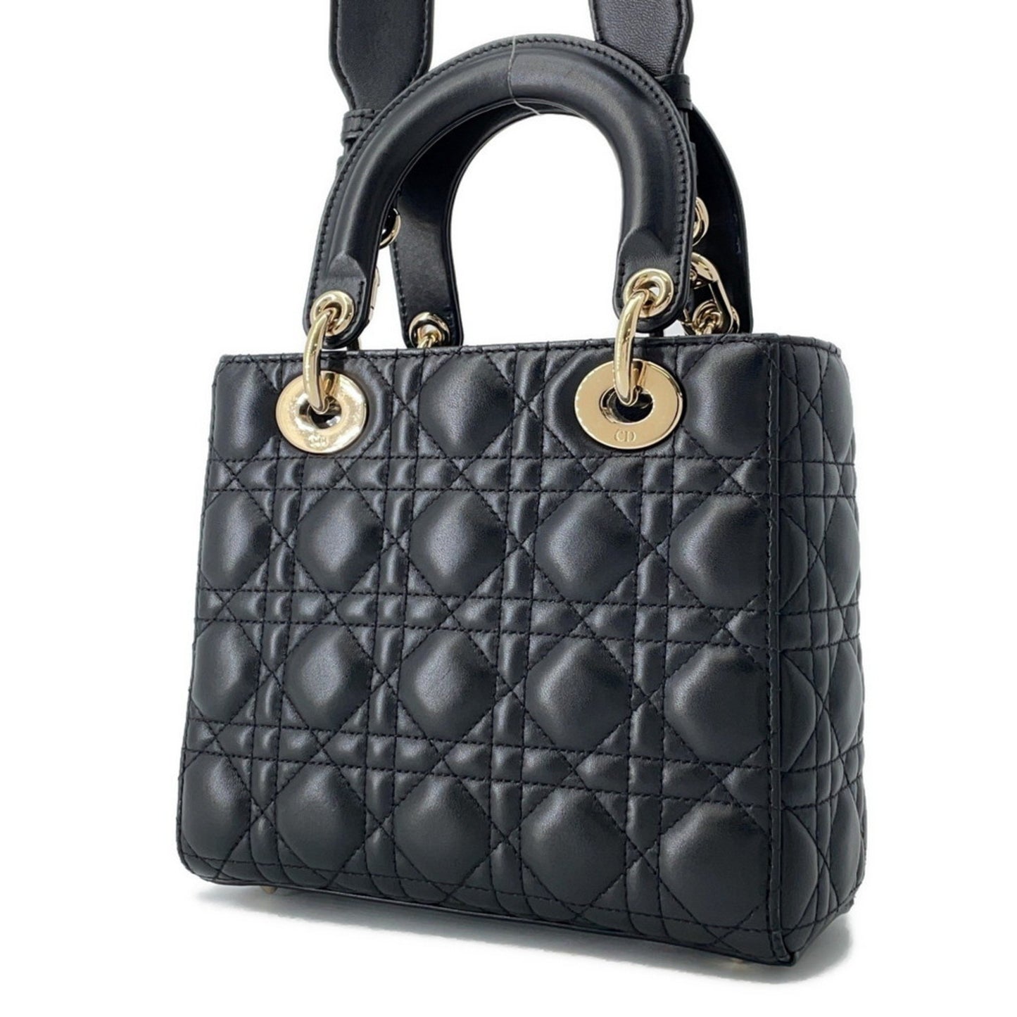Dior Black Leather My Lady Dior
