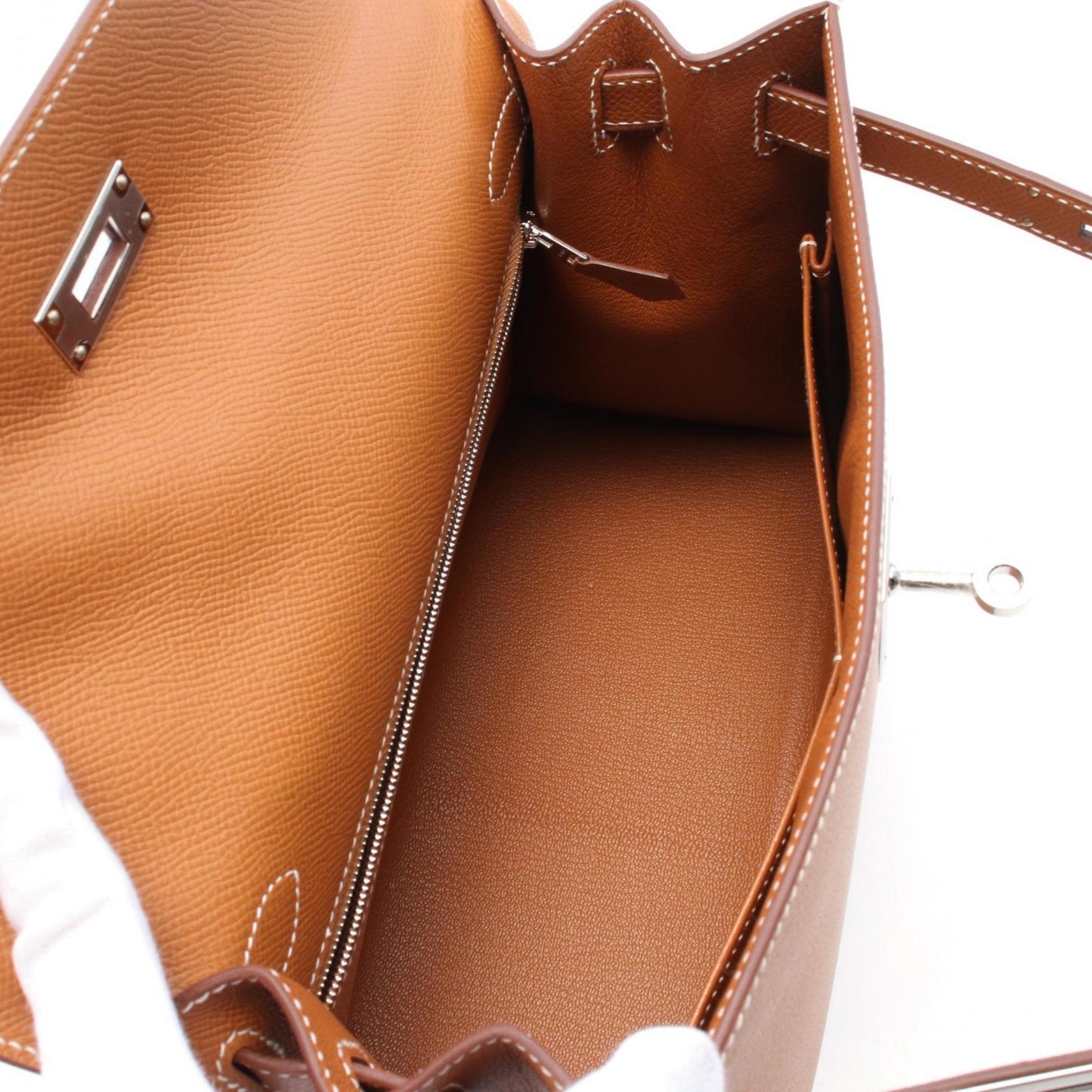 Hermès Brown Leather Kelly 28