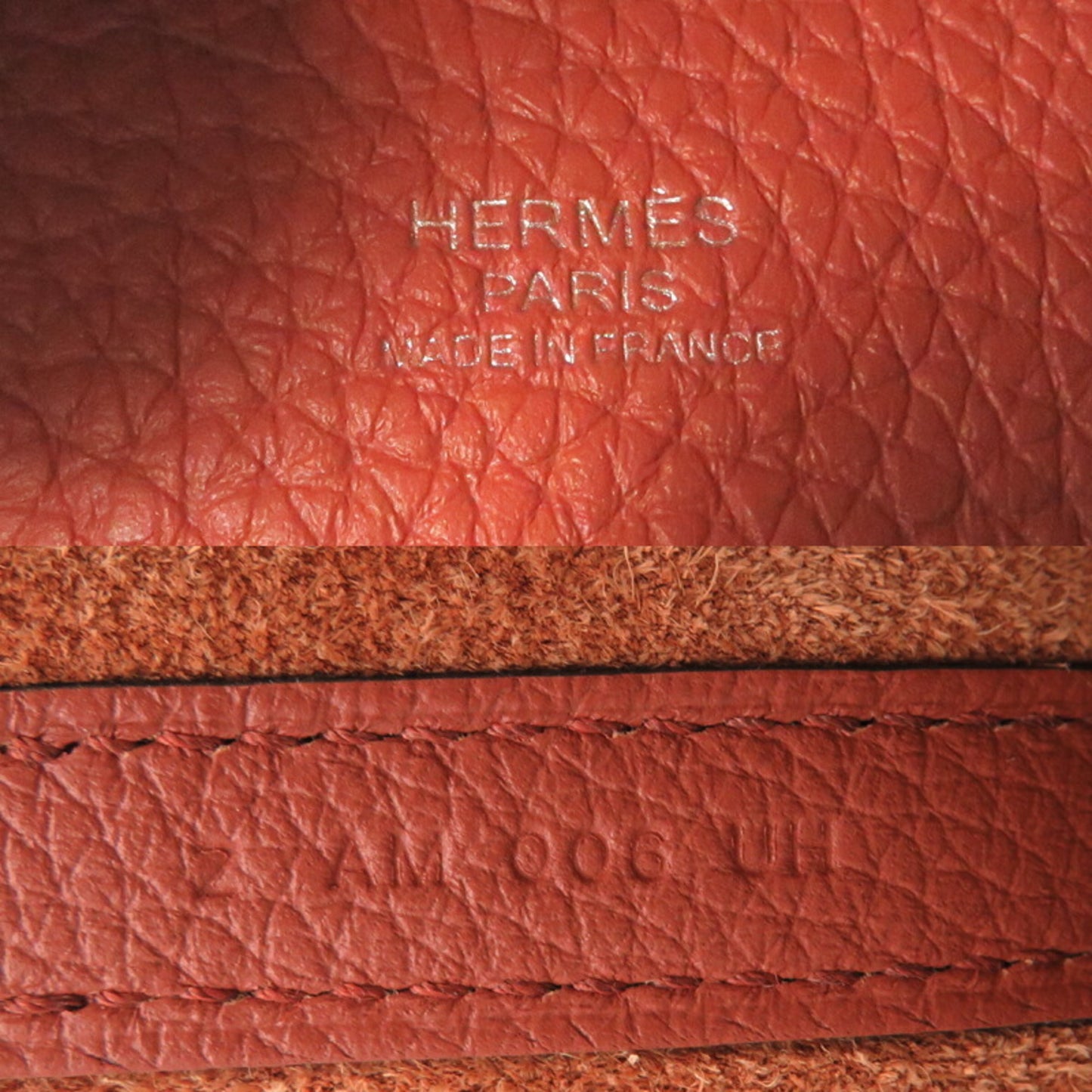 Hermès Red Leather Picotin Lock