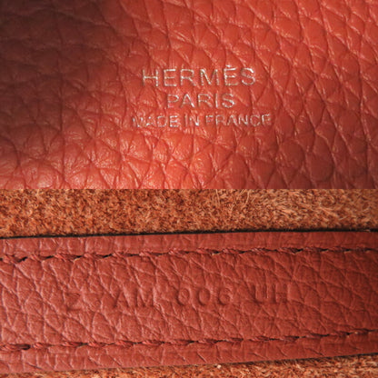 Hermès Red Leather Picotin Lock