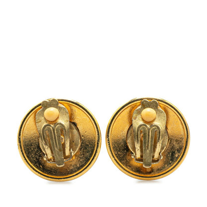 Hermès Gold Gold Plated Earring