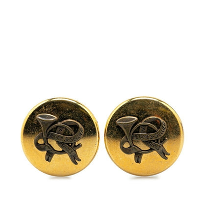 Chanel Gold Metal Earring