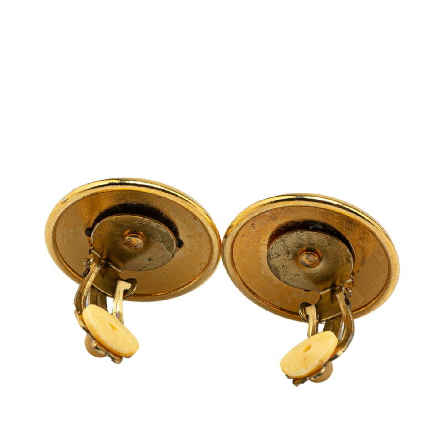 Hermès Gold Gold Plated Earring