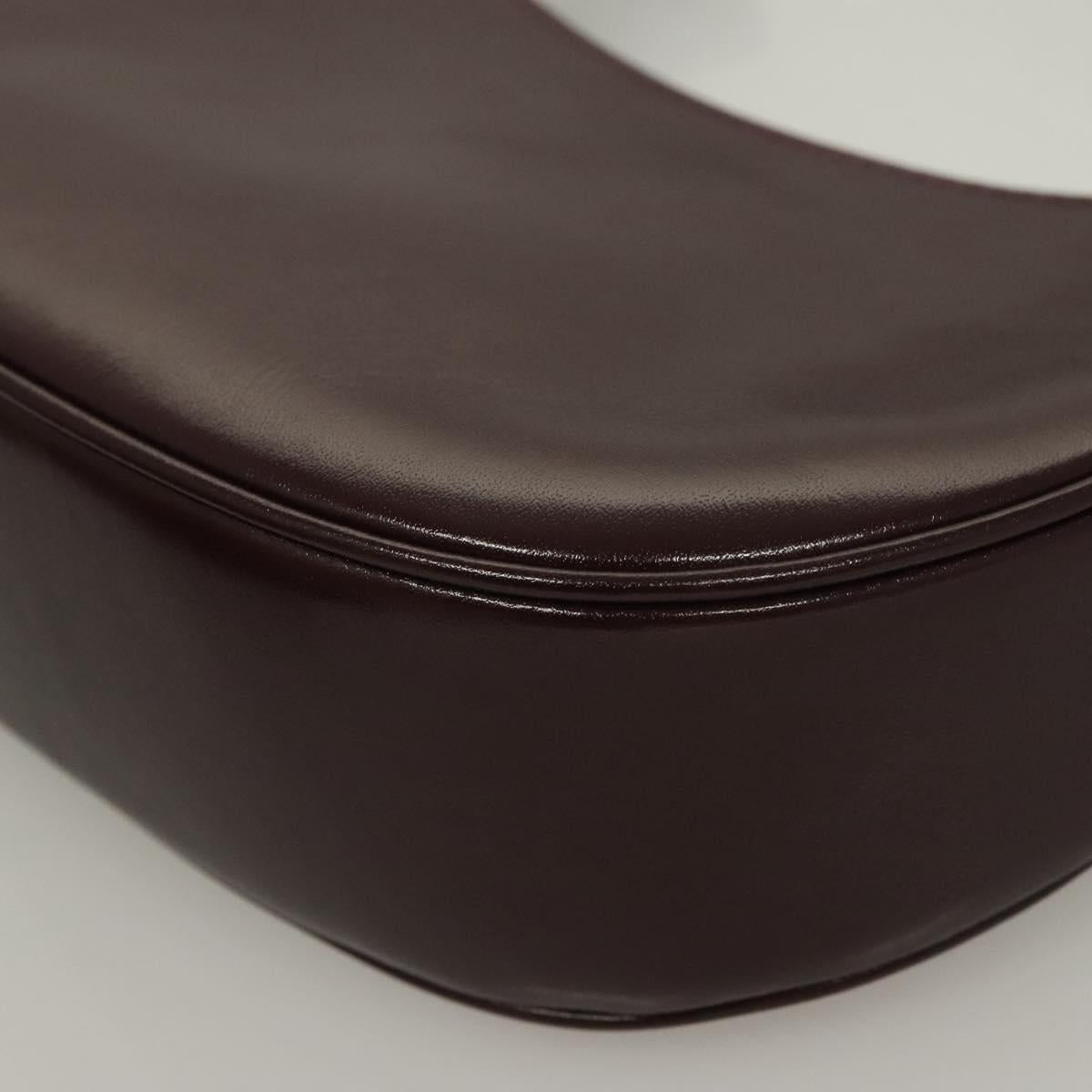 Versace Brown Leather Shoulder